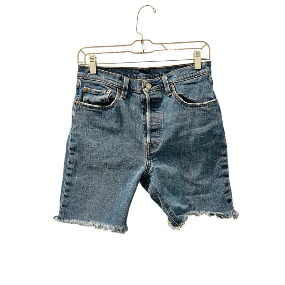 Levi's Blue Denim Jean Shorts